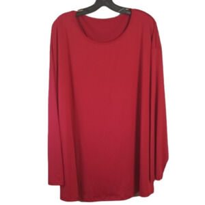 5 for $25. (E2-13) 𝅺RED diamond back blouse 2X